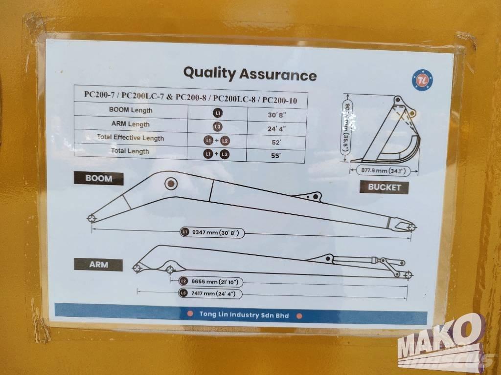 Komatsu PC 210 LC-10 حفارات طويلة الذراع