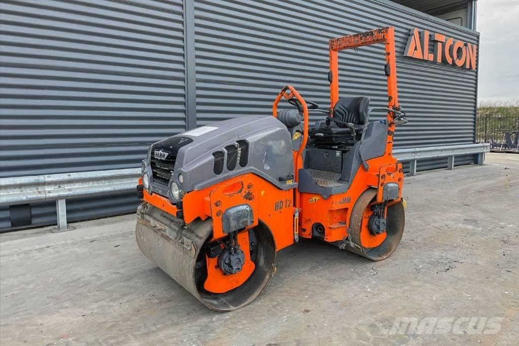 Hamm HD 12 VV مداحل ثنائية الاسطوانة