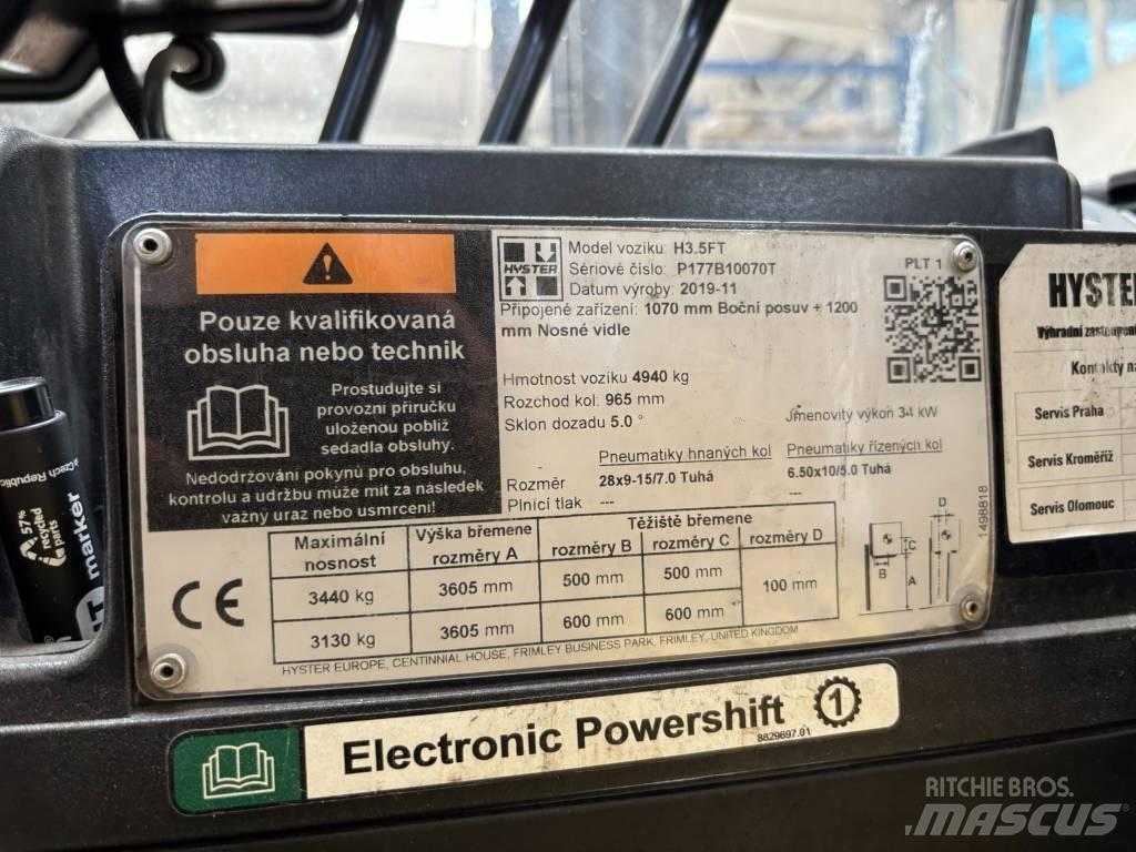 Hyster H3.5FT شاحنات الديزل