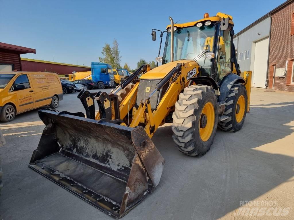 JCB 4 CX لوادر ذات جرافات عكسية