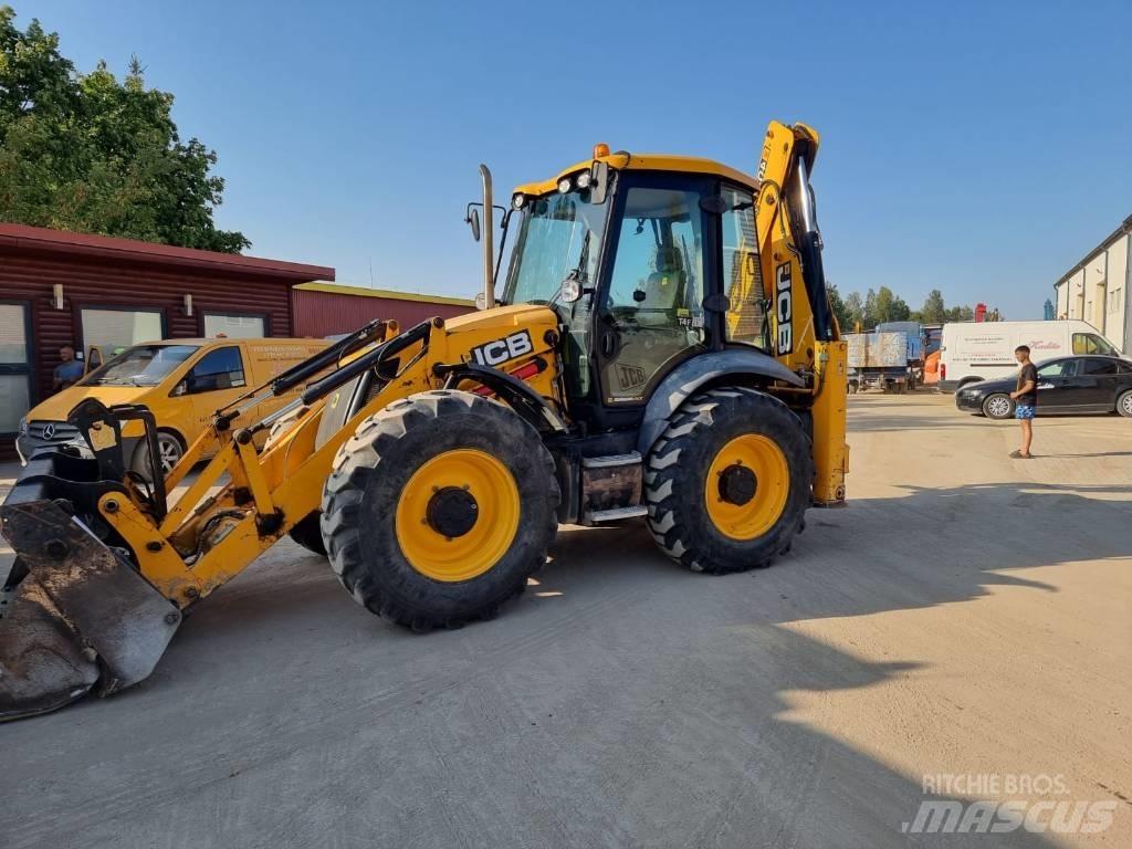 JCB 4 CX لوادر ذات جرافات عكسية