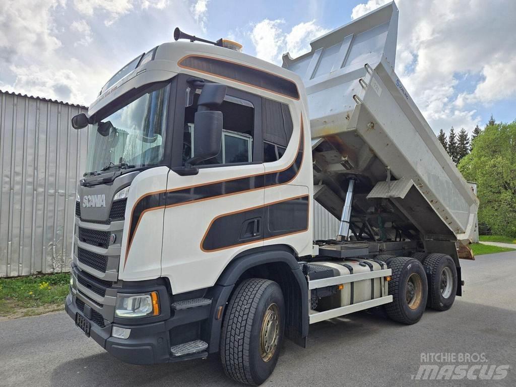 Scania R500 6X4 شاحنات قلابة