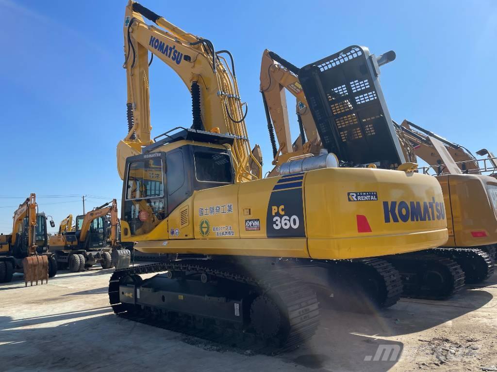 Komatsu PC 360 حفارات زحافة