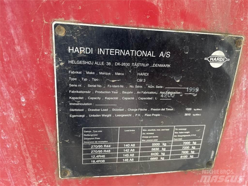 Hardi CM 3 الرشاشات