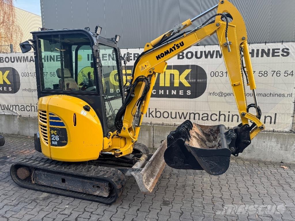 Komatsu PC 26 MR-3 حفارات صغيرة أقل من 7 طن (حفارات صغيرة)