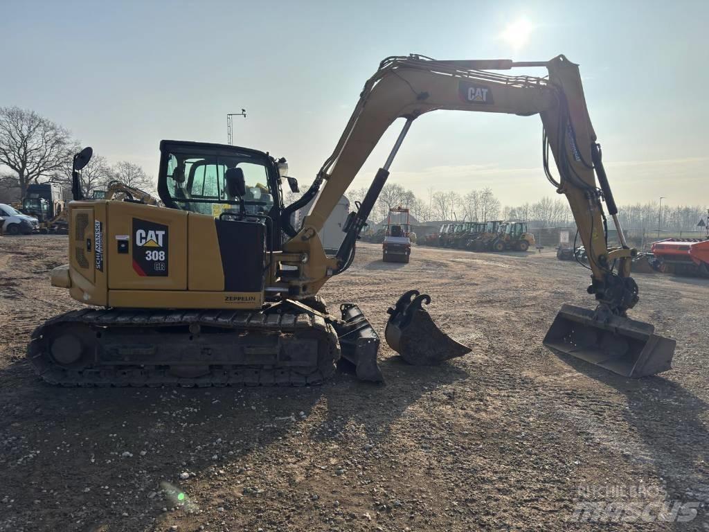 CAT 308-07A CR حفارات وسط 7 طن - 12 طن