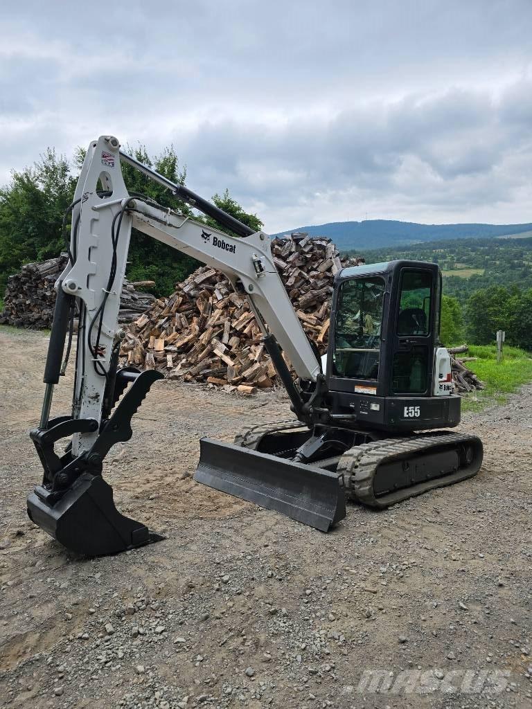 Bobcat E 55 حفارات صغيرة أقل من 7 طن (حفارات صغيرة)