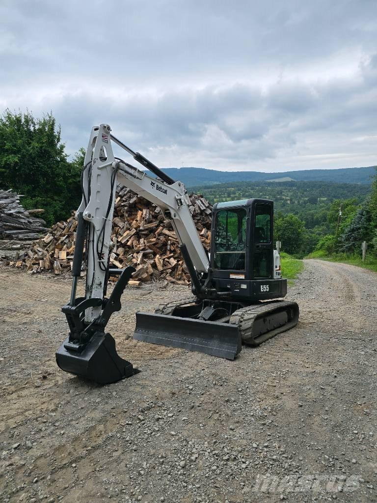 Bobcat E 55 حفارات صغيرة أقل من 7 طن (حفارات صغيرة)