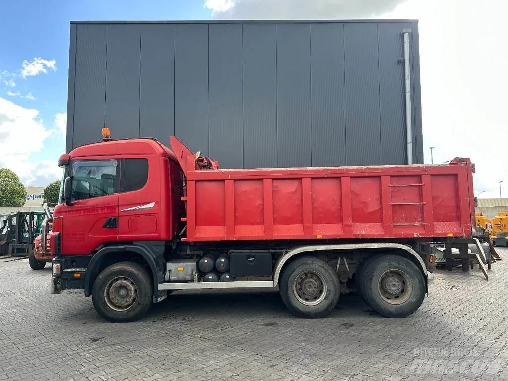 Scania R144-460 V8 شاحنات قلابة