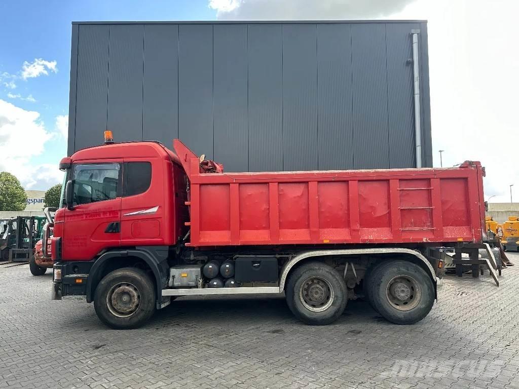 Scania R144-460 V8 شاحنات قلابة