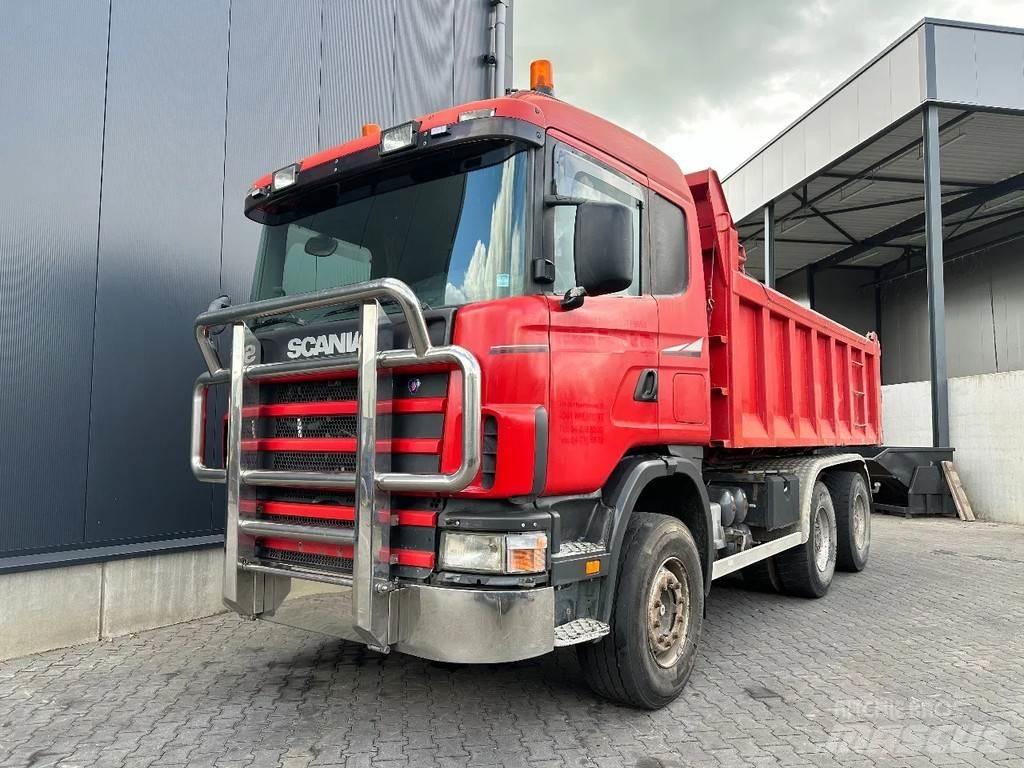 Scania R144-460 V8 شاحنات قلابة