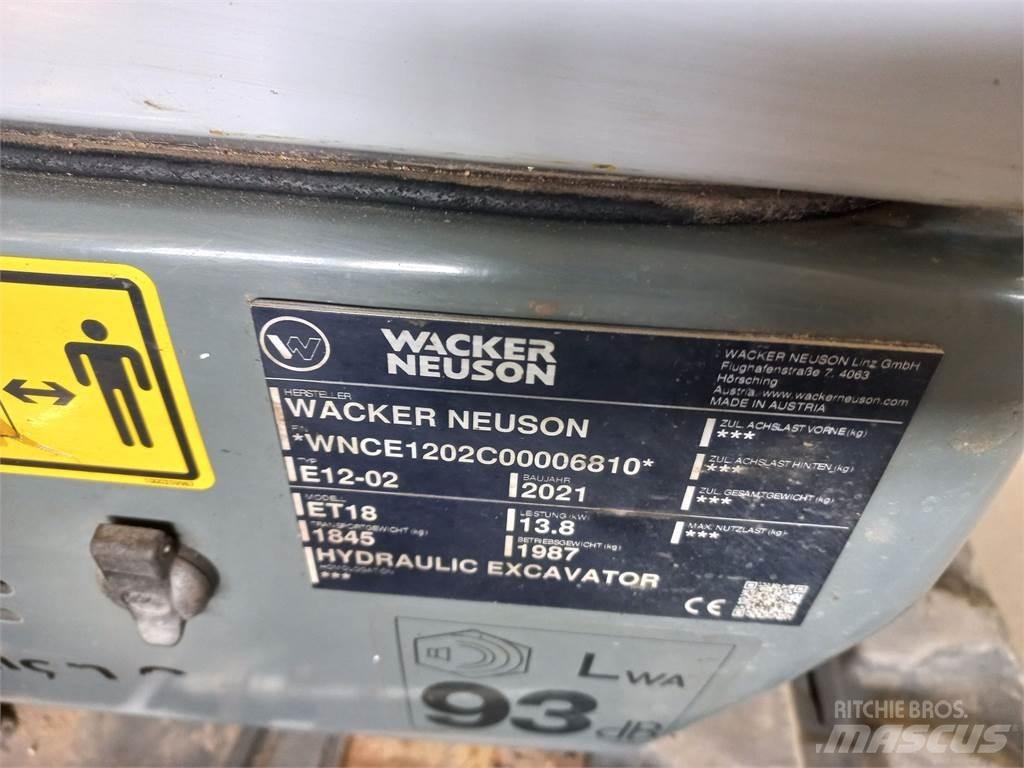 Wacker Neuson ET18 حفارات زحافة