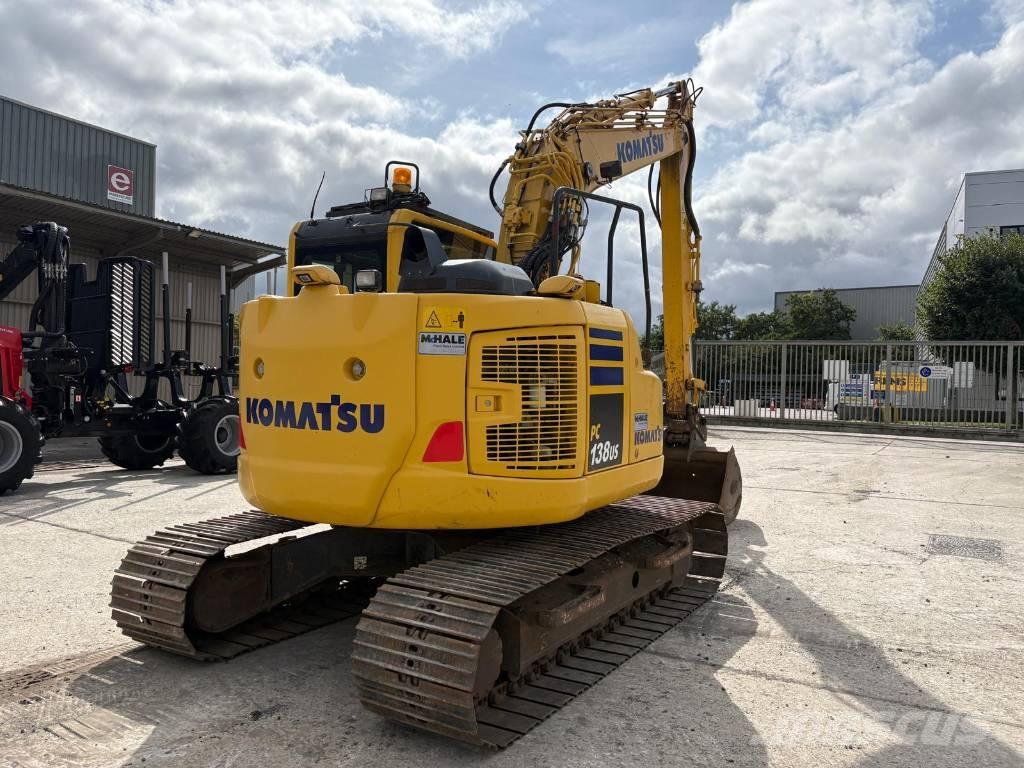 Komatsu PC138US-11 حفارات زحافة