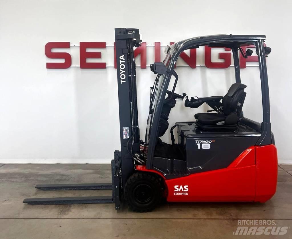 Toyota 10941 8FBE18T شاحنات ذات رافعات شوكية تعمل بالكهرباء