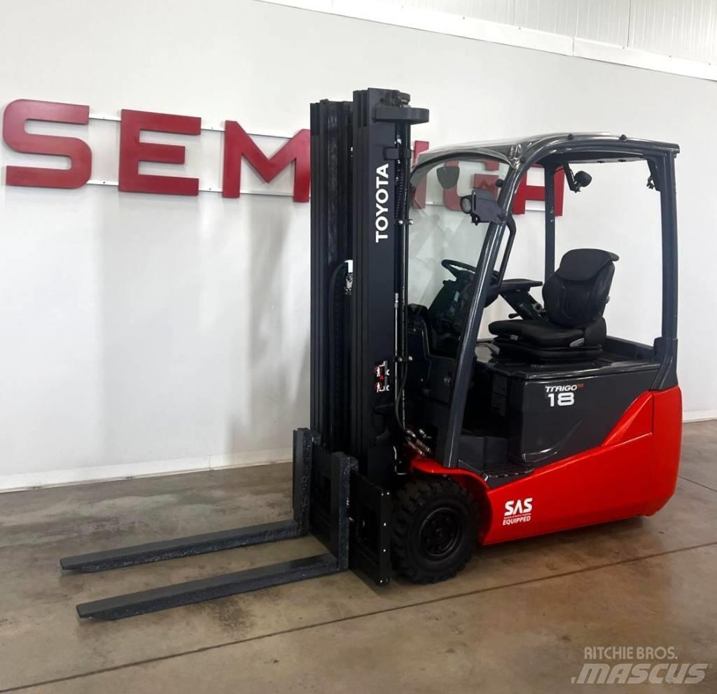 Toyota 10941 8FBE18T شاحنات ذات رافعات شوكية تعمل بالكهرباء