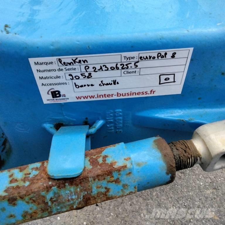 Lemken EurOpal 8 محاريث عكسية