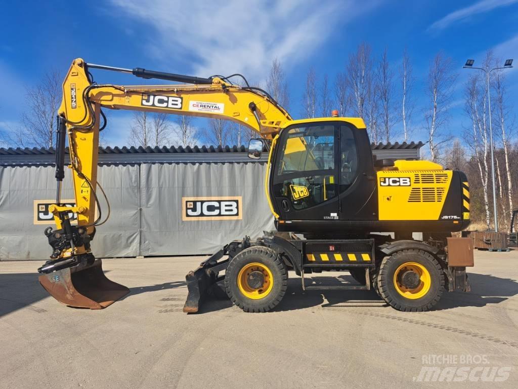 JCB JS 175 W حفارات بعجل