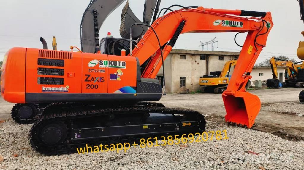 Hitachi ZX 200 حفارات زحافة