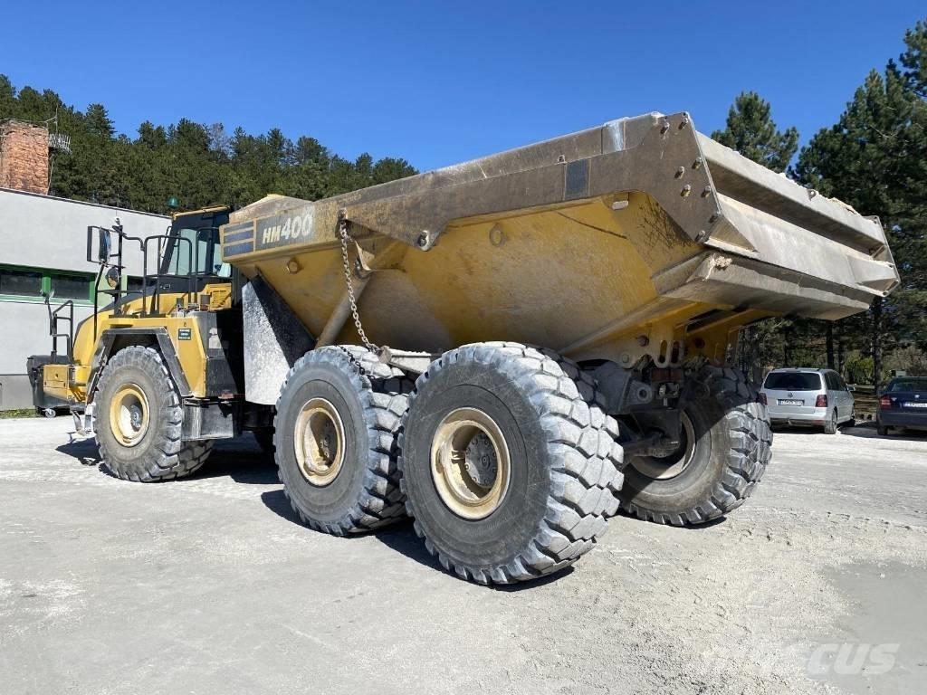 Komatsu HM 400 ساحبات مفصلية