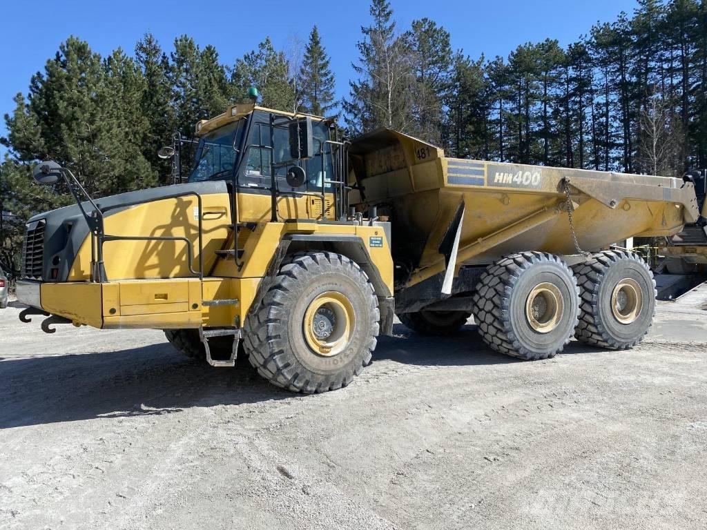 Komatsu HM 400 ساحبات مفصلية