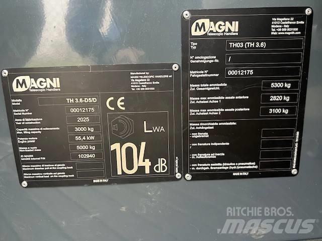 Magni TH 3.6 مناولات متداخلة