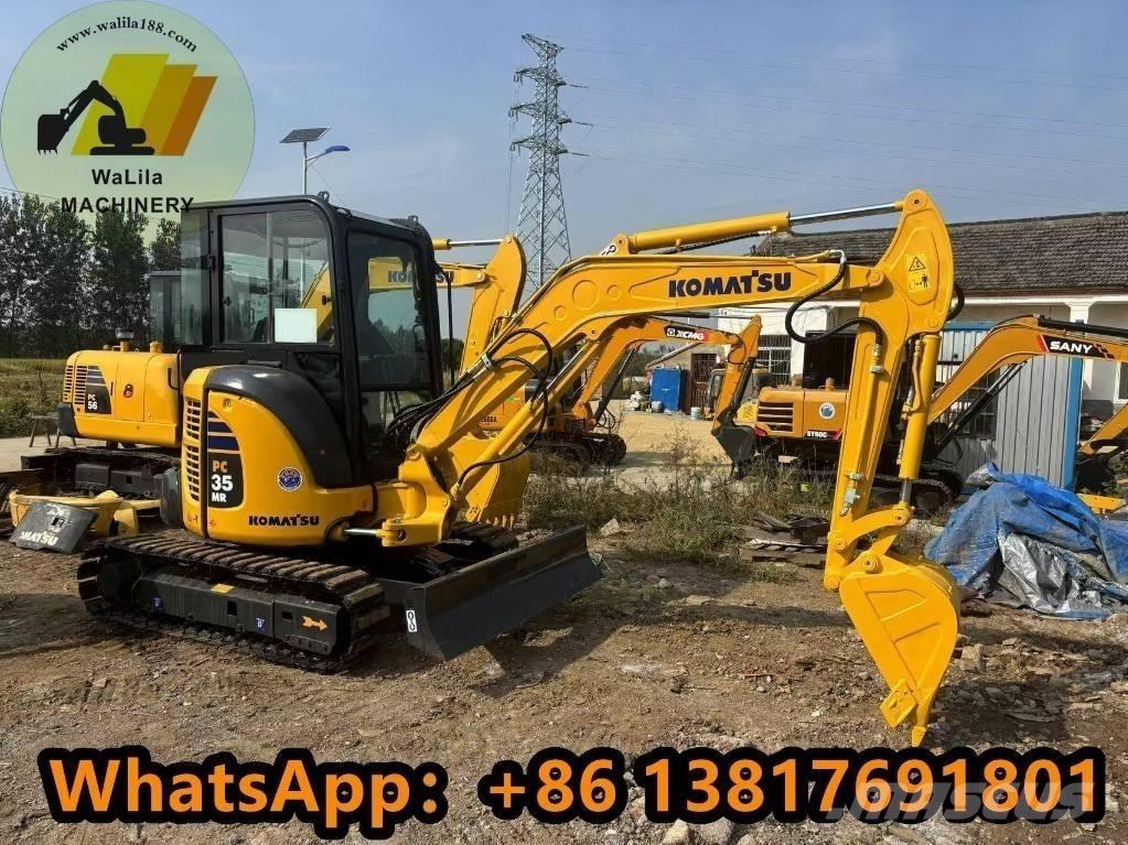Komatsu PC 35 MR-2 حفارات صغيرة أقل من 7 طن (حفارات صغيرة)