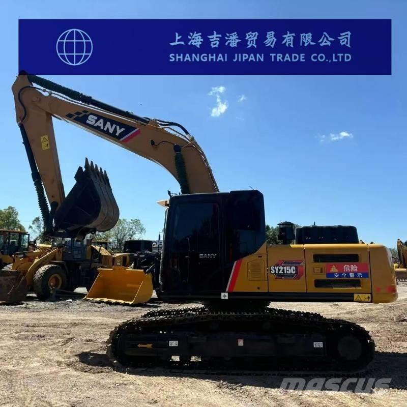 Sany SY 215 C حفارات زحافة