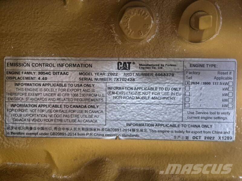 CAT 3054C DITAAC محركات