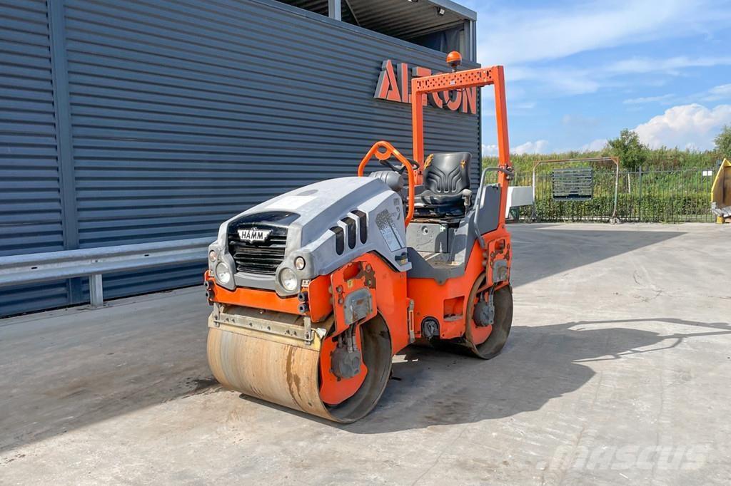 Hamm HD 10 VV مداحل ثنائية الاسطوانة