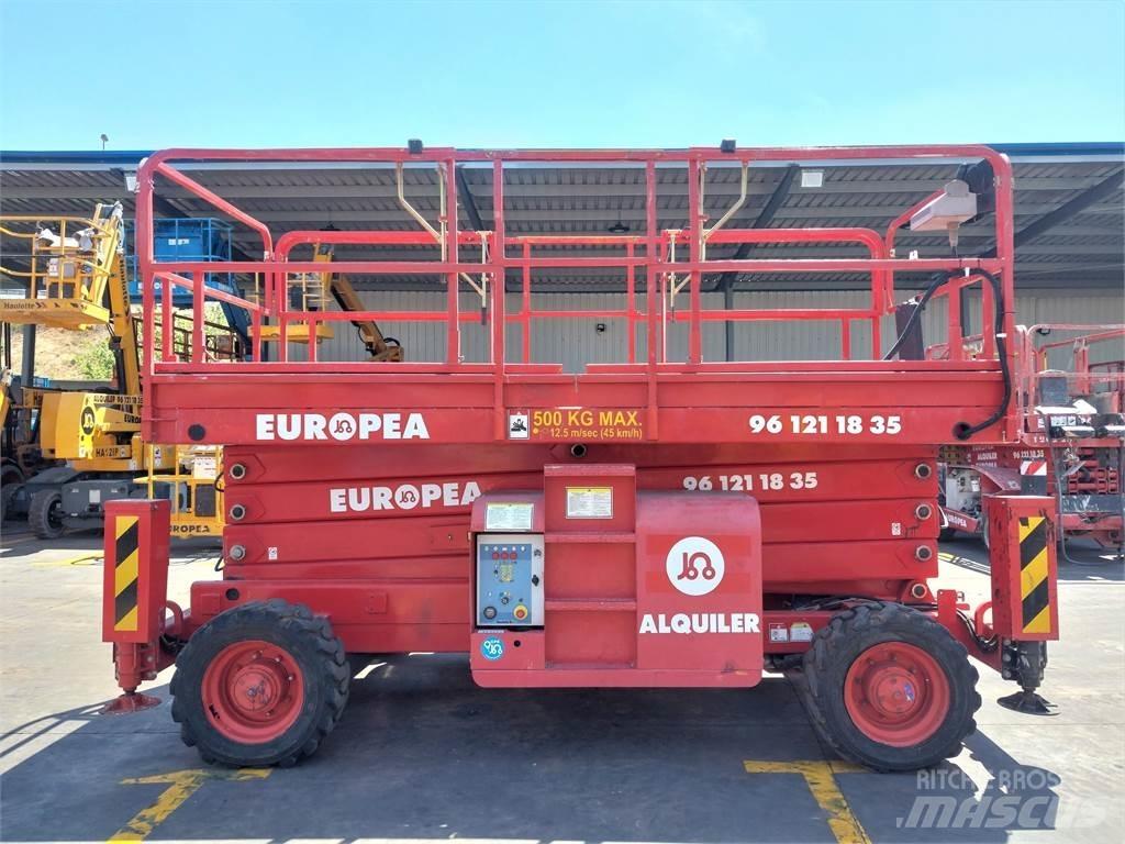 Haulotte H15SX رافعات مقصية الشكل