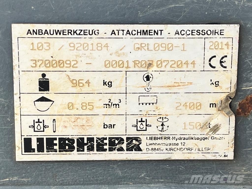 Liebherr SW48 دلاء