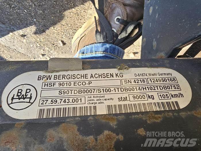 BPW HSF 9010 ECO P محور العجلة