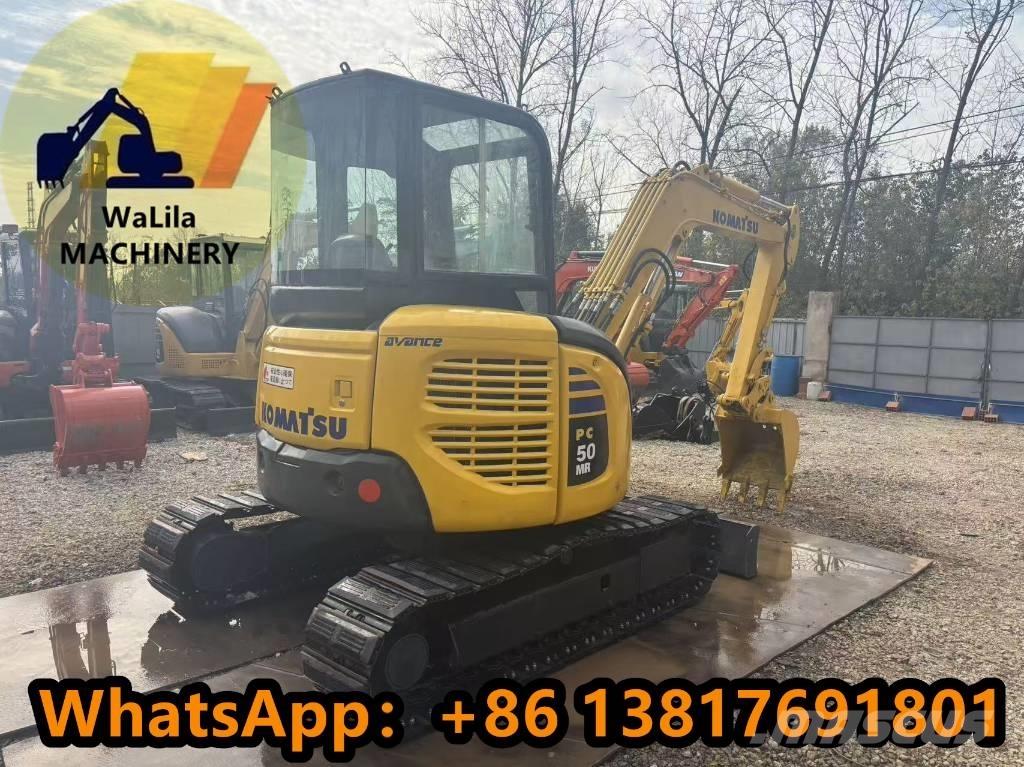 Komatsu PC 50 MR حفارات صغيرة أقل من 7 طن (حفارات صغيرة)