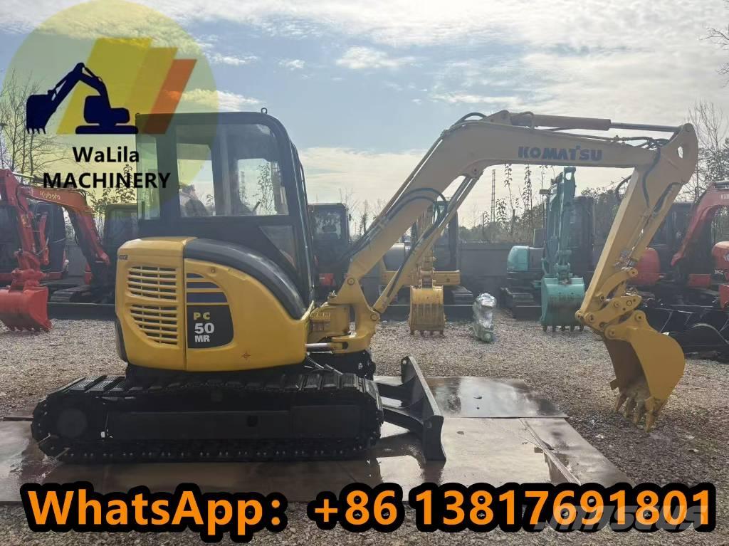 Komatsu PC 50 MR حفارات صغيرة أقل من 7 طن (حفارات صغيرة)