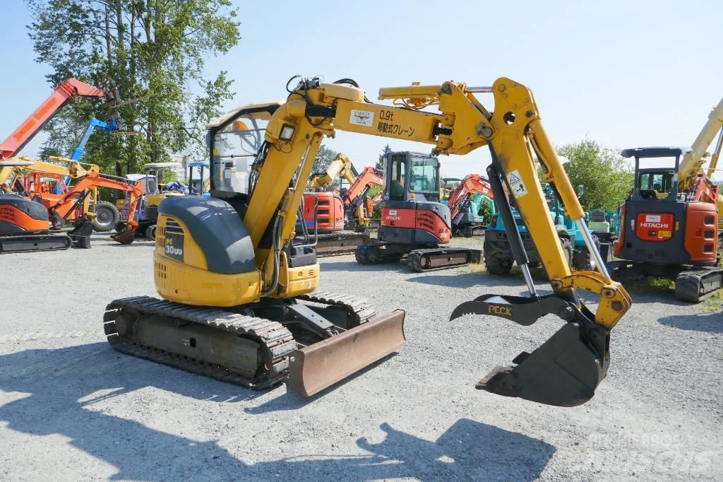 Komatsu PC 30 UU-5 حفارات صغيرة أقل من 7 طن (حفارات صغيرة)