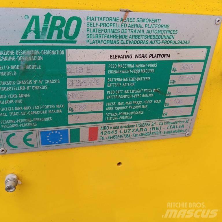 Airo XL 19E رافعات مقصية الشكل