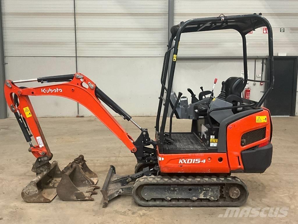 Kubota KX 015-4 حفارات صغيرة أقل من 7 طن (حفارات صغيرة)