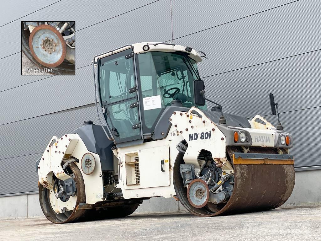 Hamm HD+ 80i VV مداحل ثنائية الاسطوانة