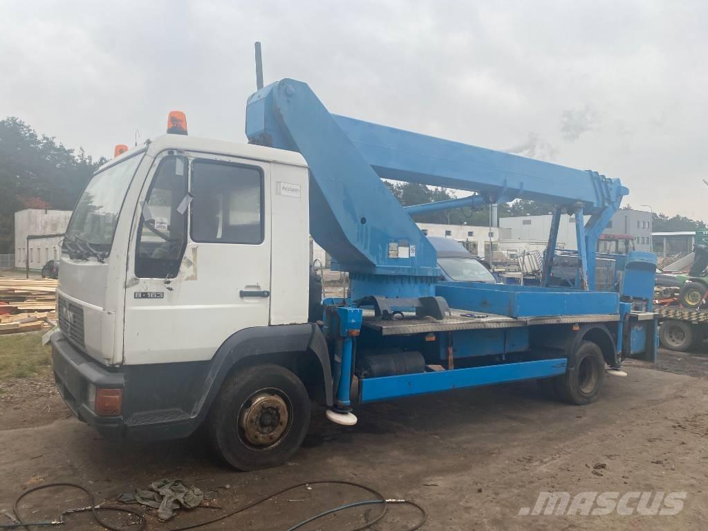 MAN 8.163 شاحنات الرافعات