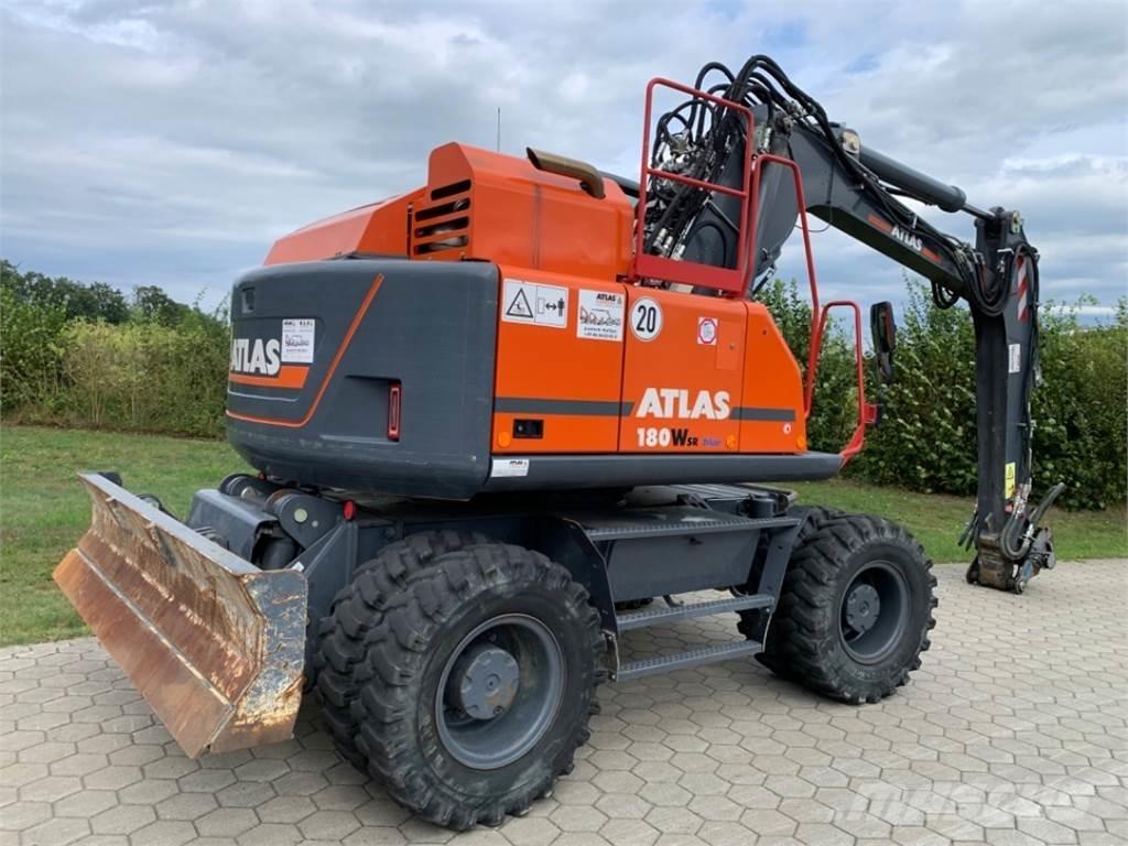 Atlas 180WSR-BLUE حفارات بعجل
