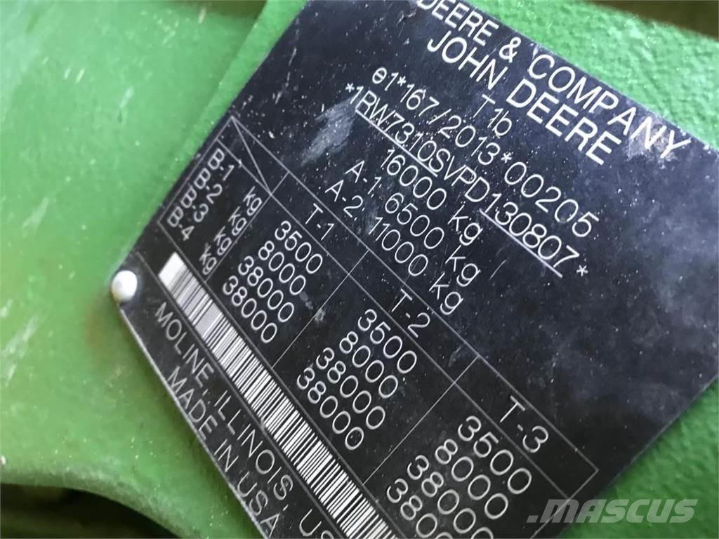 John Deere 7R 310 الجرارات