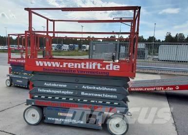 SkyJack SJ III 4632 رافعات مقصية الشكل