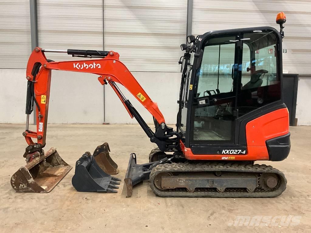 Kubota KX 027-4 حفارات صغيرة أقل من 7 طن (حفارات صغيرة)