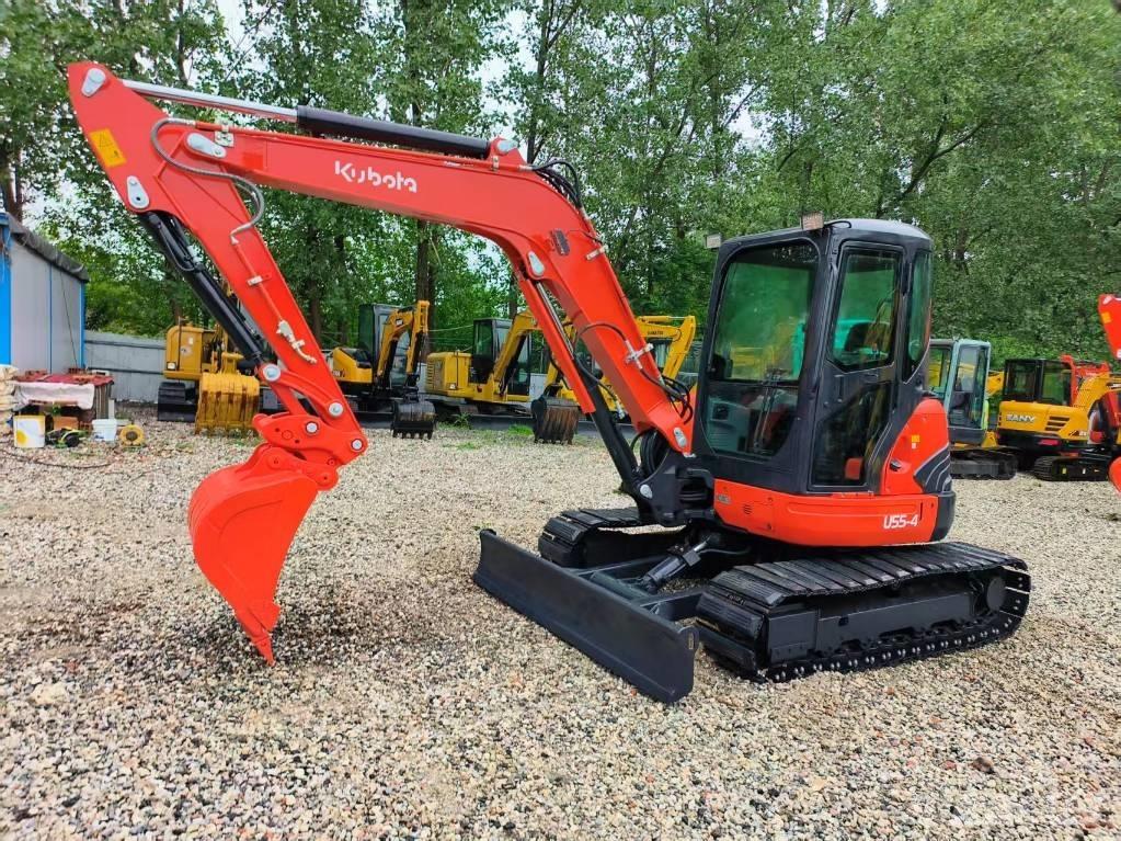 Kubota U 55-4 حفارات صغيرة أقل من 7 طن (حفارات صغيرة)