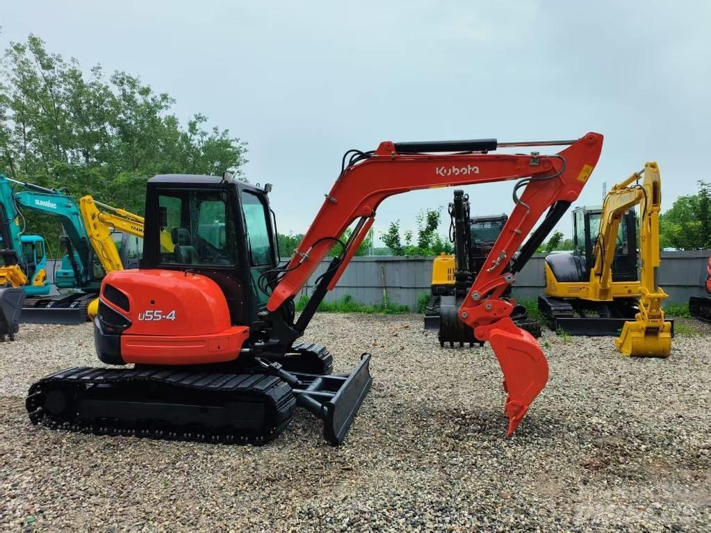 Kubota U 55-4 حفارات صغيرة أقل من 7 طن (حفارات صغيرة)
