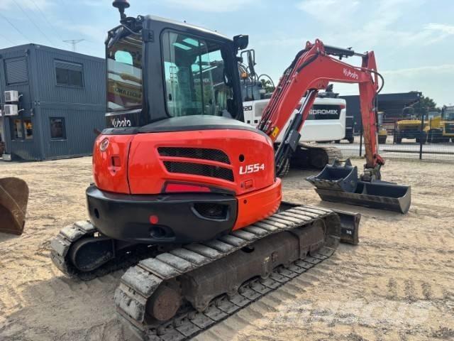 Kubota U 55-4 حفارات صغيرة أقل من 7 طن (حفارات صغيرة)