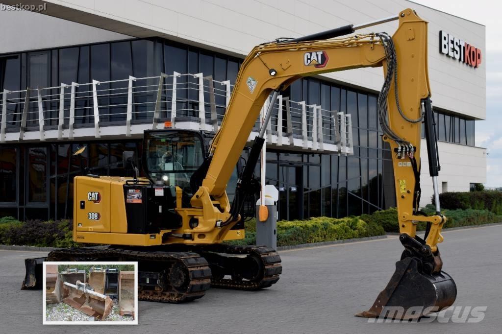 CAT 308 CR حفارات صغيرة أقل من 7 طن (حفارات صغيرة)
