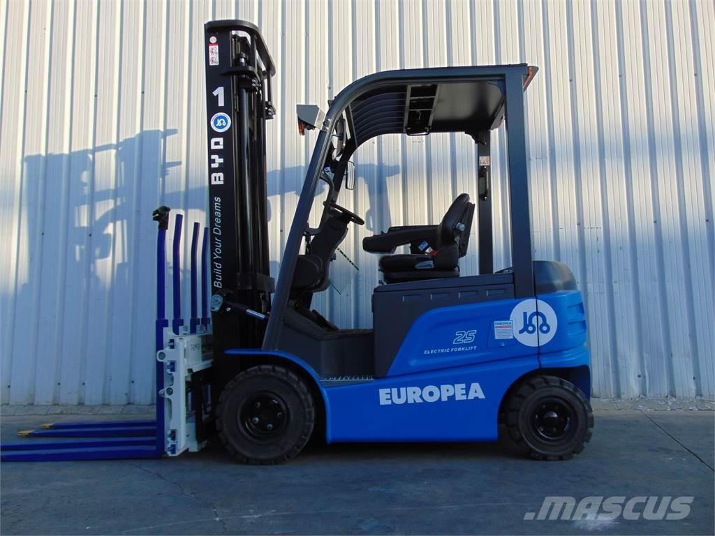 BYD ECB25C شاحنات ذات رافعات شوكية تعمل بالكهرباء