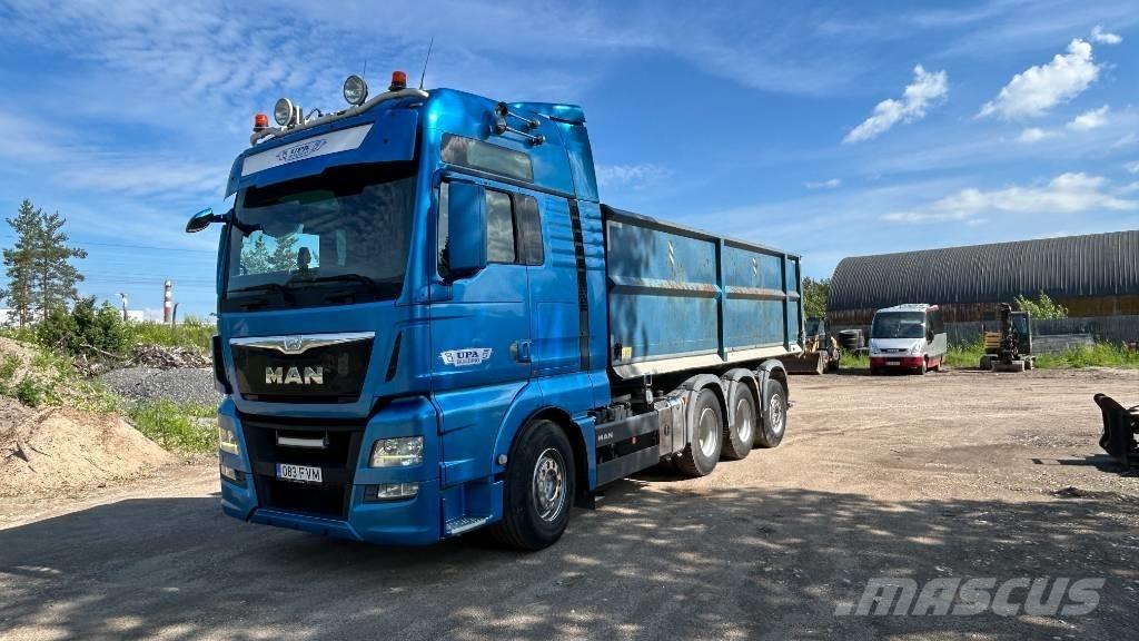 MAN TGX 35.480 شاحنات قلابة