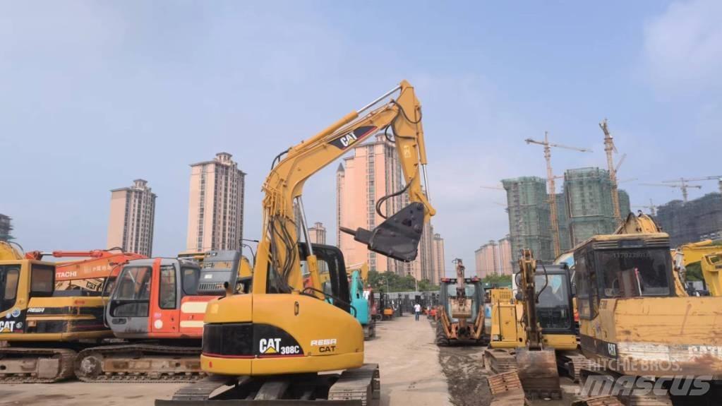 CAT 308 C حفارات وسط 7 طن - 12 طن